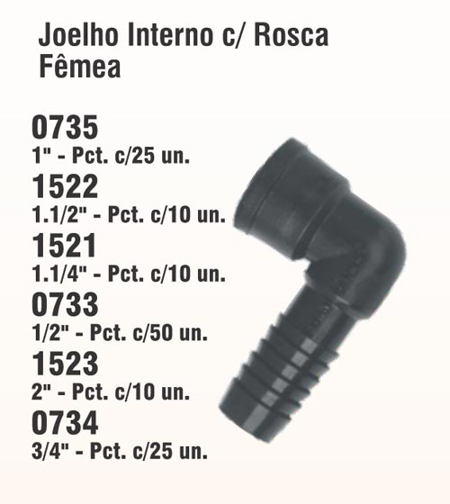 Joelho Interno c/ Rosca Fmea