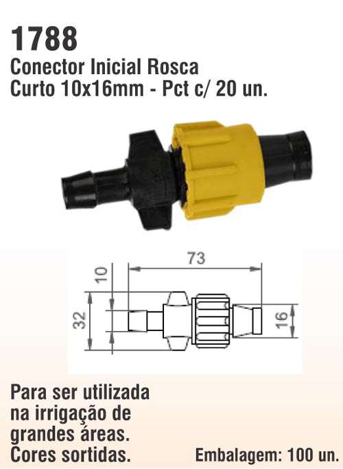 Conector Inicial Rosca