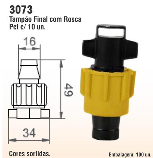 Tampo Final com Rosca