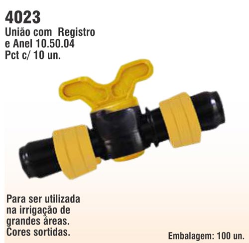 Unio com Registro e Anel 10.50.04