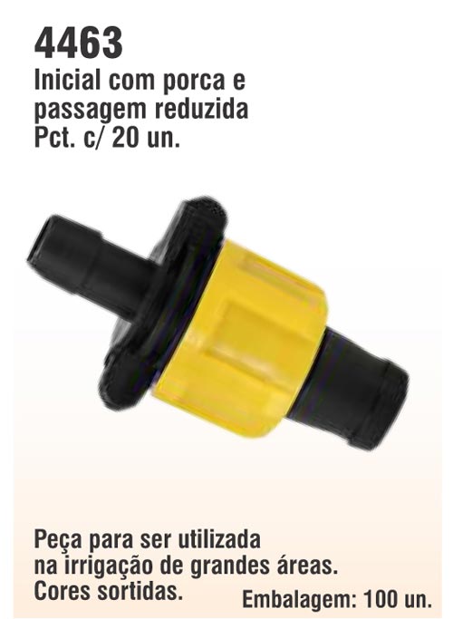 Inicial com porca e passagem reduzida