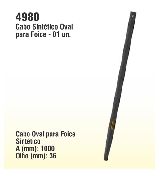 Cabo Sinttico Oval para Foice