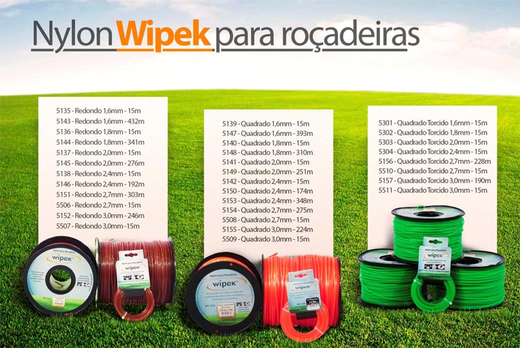 Nylon Wipek para Roadeiras (Importado)