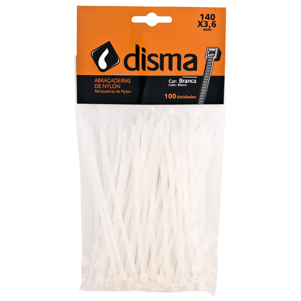 Abraadeira Nylon c/ 100 BR Disma