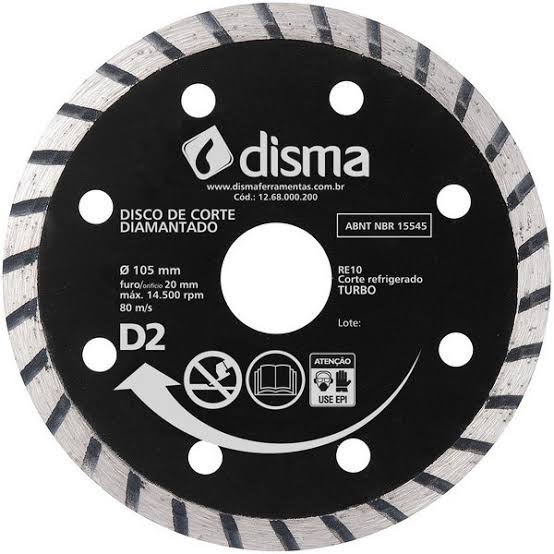 Disco Corte Diamantado 105mm D2 954